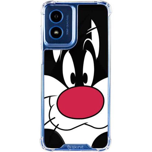 Looney Tunes Sylvester Moto G 5G (2024) Clear Case